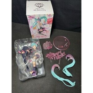 Hatsune Miku AMP Figure Happy Cat Ver. Birthday 2021 Taito VOCALOID EUC - US SEL